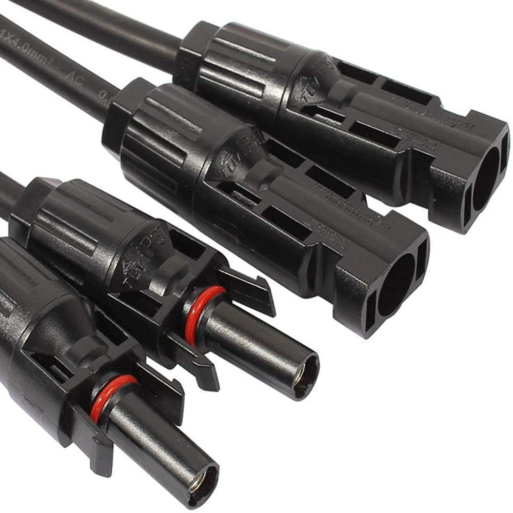 12AWG 1 Pair Solar MC4 Y Parallel Branch Connectors MFF&FMM Pair - Image 8