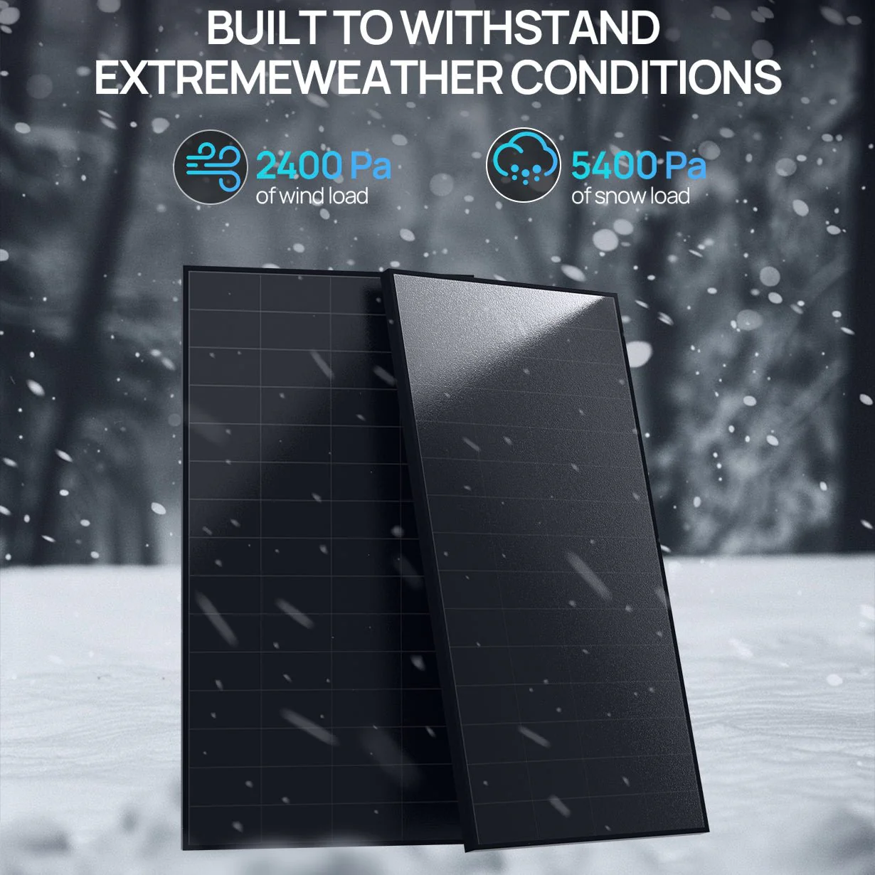 ECO-WORTHY 200W High-Efficiency Solar Panel IP68 Rated - Image 7