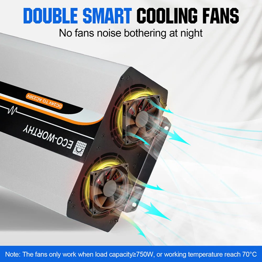 3000W Off Grid Pure Sine Wave Inverter 24V to 110V - Image 6