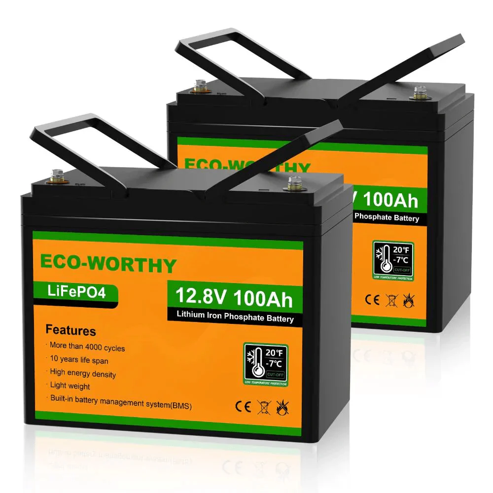 LiFePO4 12V 100Ah Lithium Iron Phosphate Battery With Low Temperature Protection - Image 13