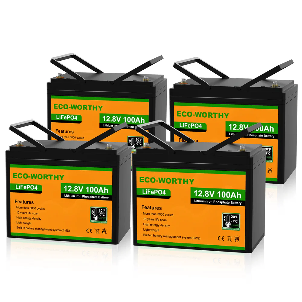 LiFePO4 12V 100Ah Lithium Iron Phosphate Battery With Low Temperature Protection - Image 14