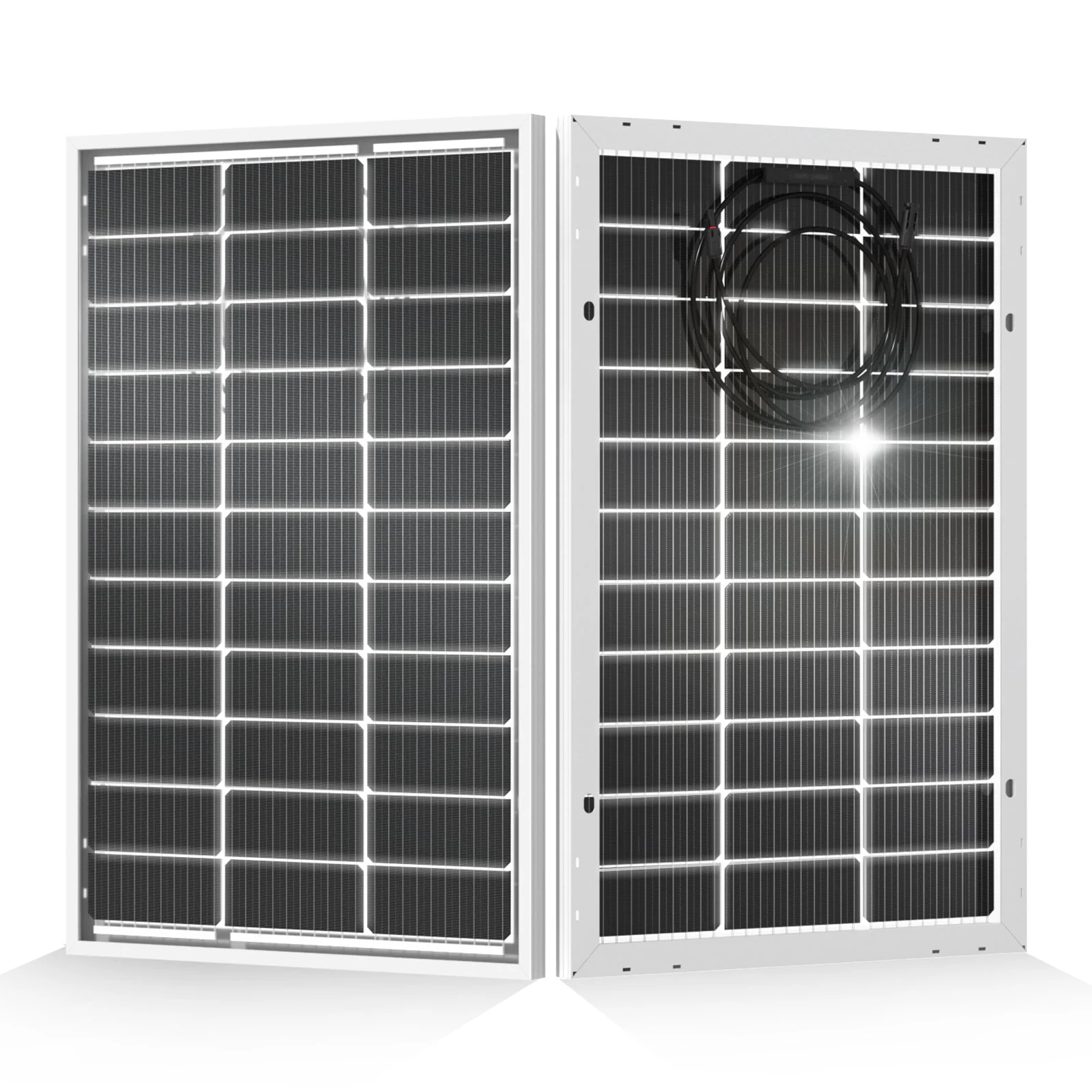 Bifacial 100W 12V Monocrystalline Solar Panel - Image 10