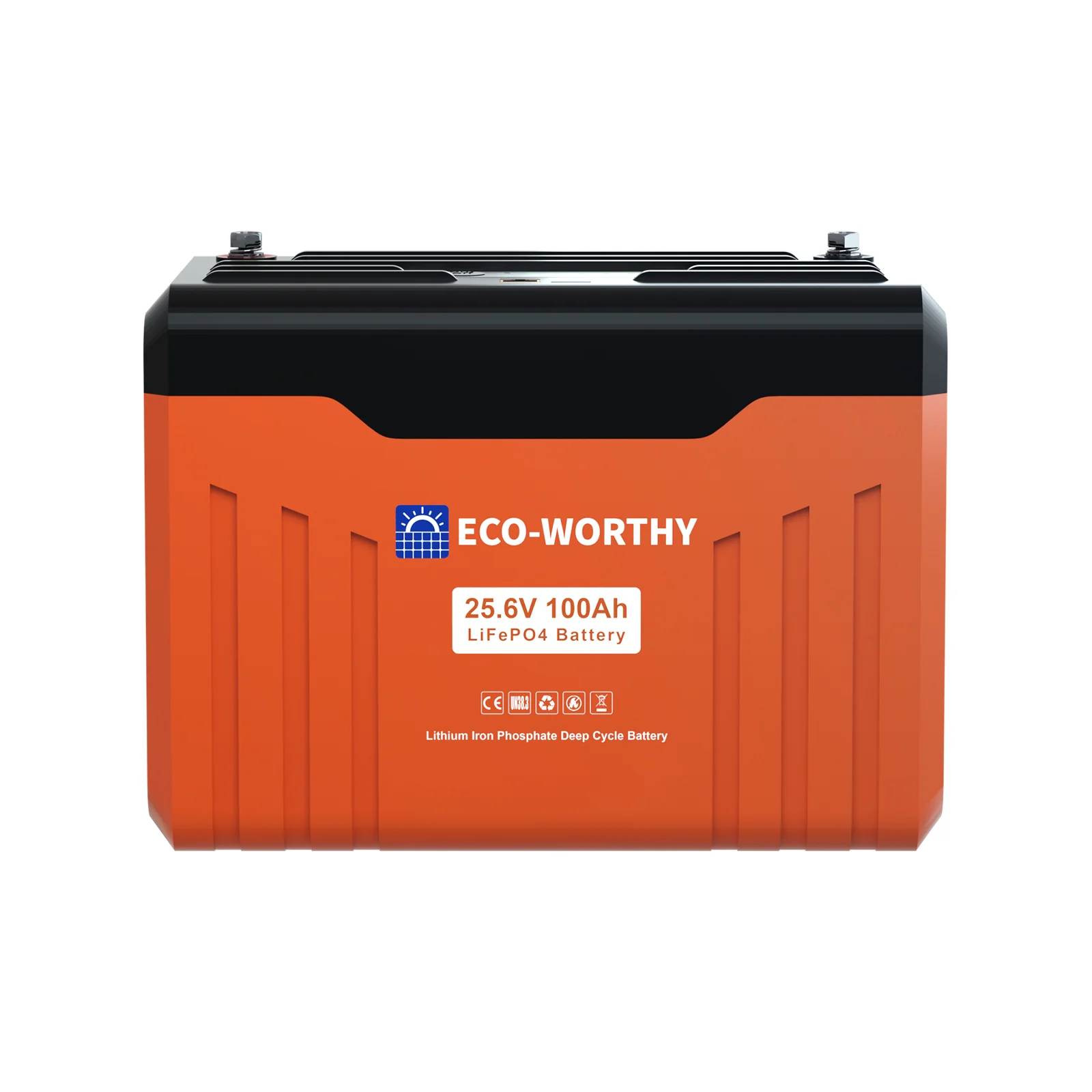 ECO-WORTHY 24V 100Ah Bluetooth Lithium Battery with BMS - Image 3