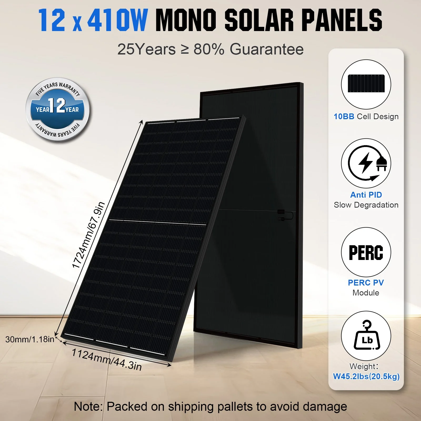 ECO-WORTHY Complete Off-Grid Solar Power System 10000W 120/240V - Image 10