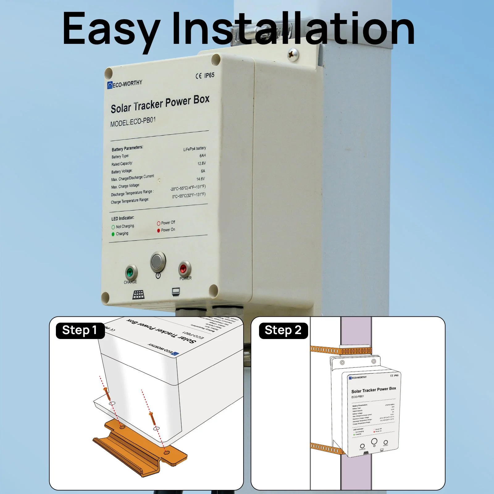 Eco-worthy Power box for Solar tracker - Image 4
