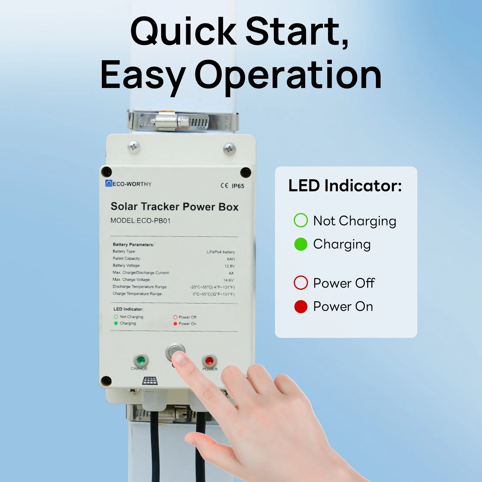 Eco-worthy Power box for Solar tracker - Image 7