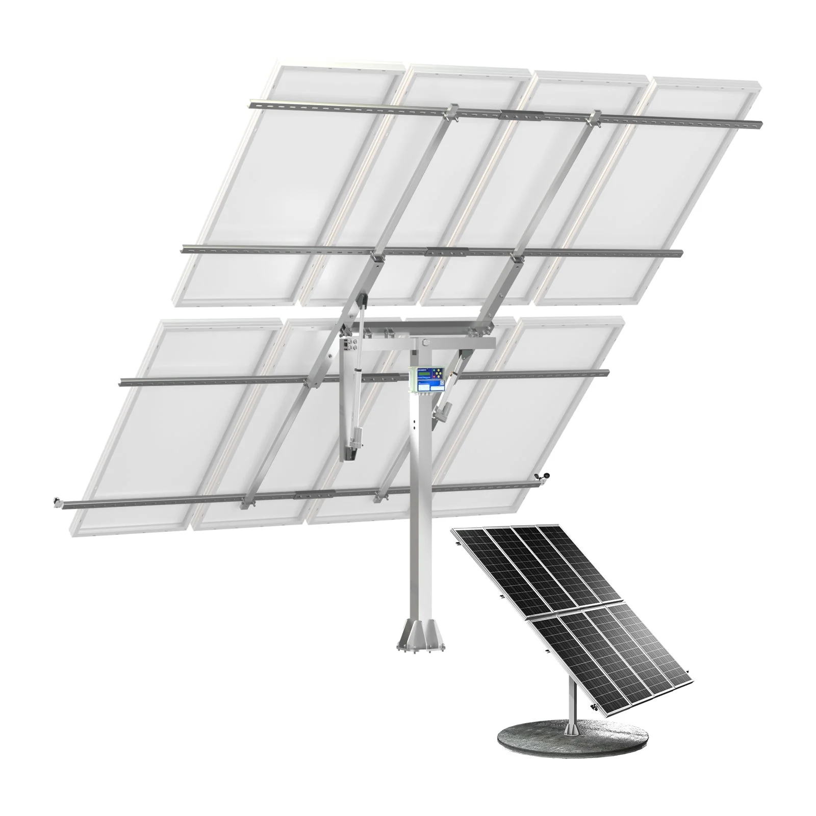 ECO-WORTHY Dual Axis Solar Panel Tracking System Expanded - Image 3