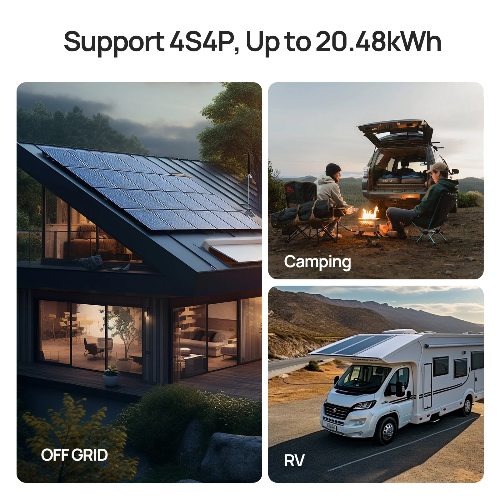 ECO-WORTHY 12V 100Ah LiFePO4 Lithium Battery with SOC Display - Image 10