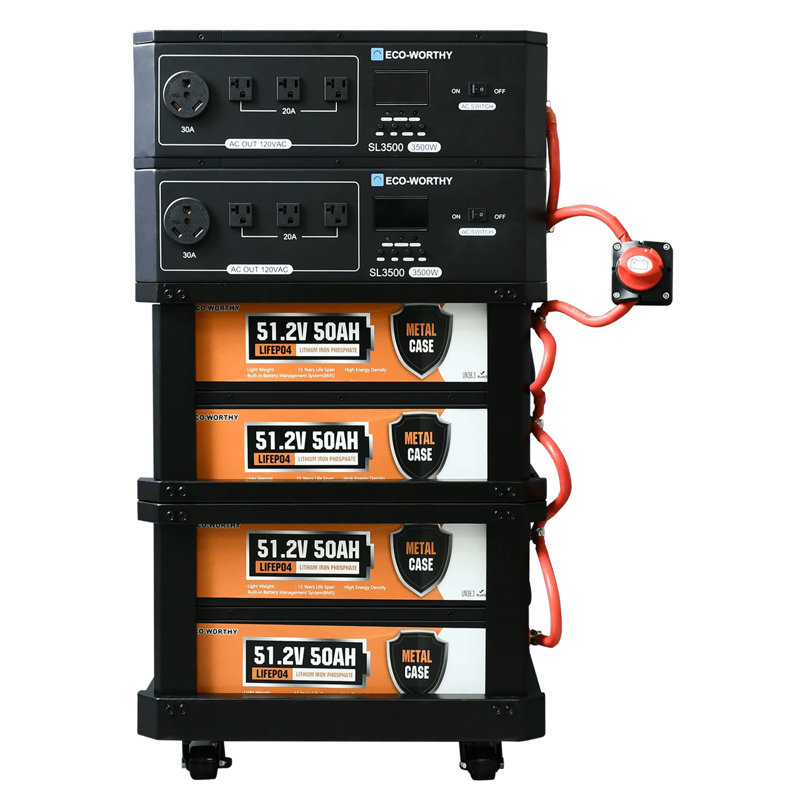 Eco-worthy SL3500 stackable power station - Image 10